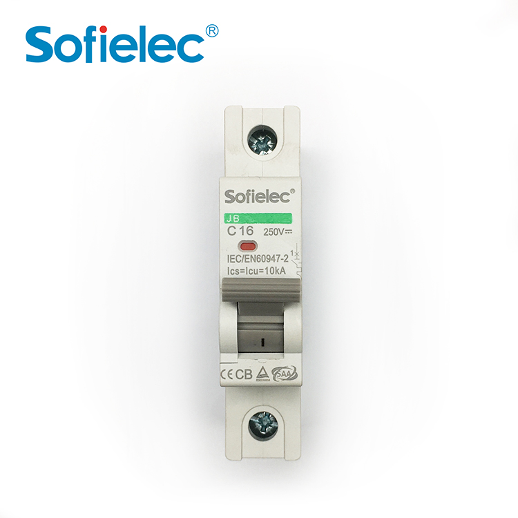 10KA DC series MCB non-polarized, 1P,2P,3P,4P up to 63Amp, SAA,TUV,CB approved. PV SOLAR busbar