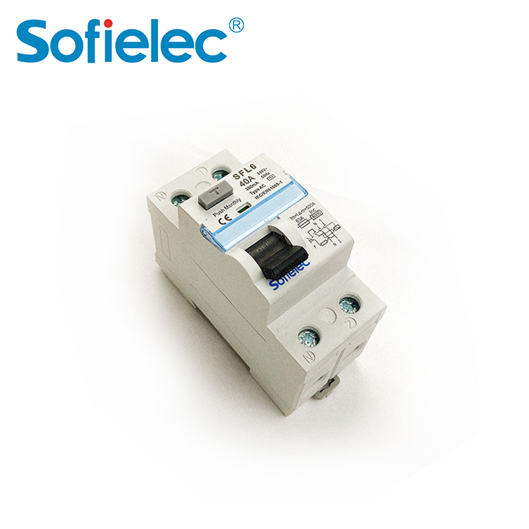 80A RCCB Disjoncteurs de 40A with CE CB NF approval