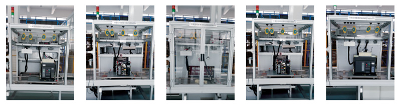 Línea de prueba automática ACB