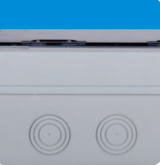 Caja de distribución eléctrica económica serie HT