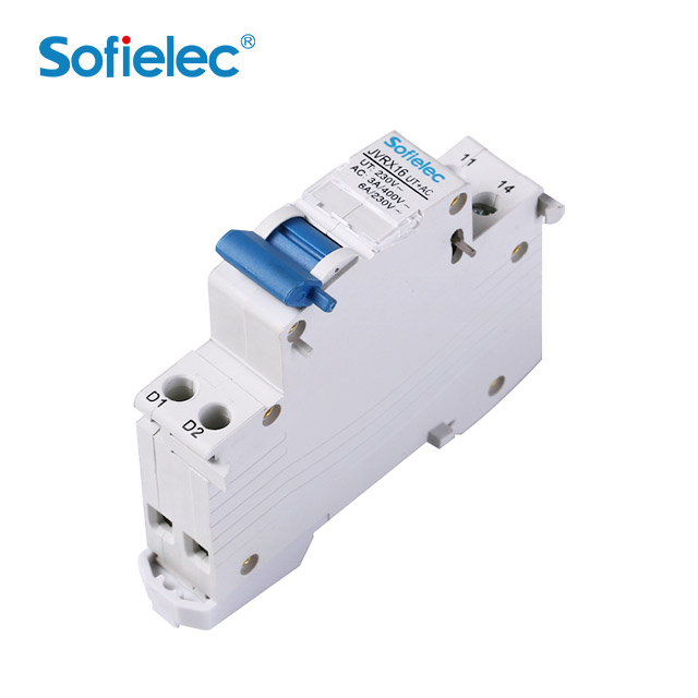 Accesorio de disyuntor auxiliar serie JVRX-16 UT+AC 16