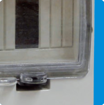 Caja de distribución eléctrica con carcasa IP66 de 4 polos serie SHFS4