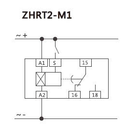 Diagrama de cableado: ZHRT2-M1
