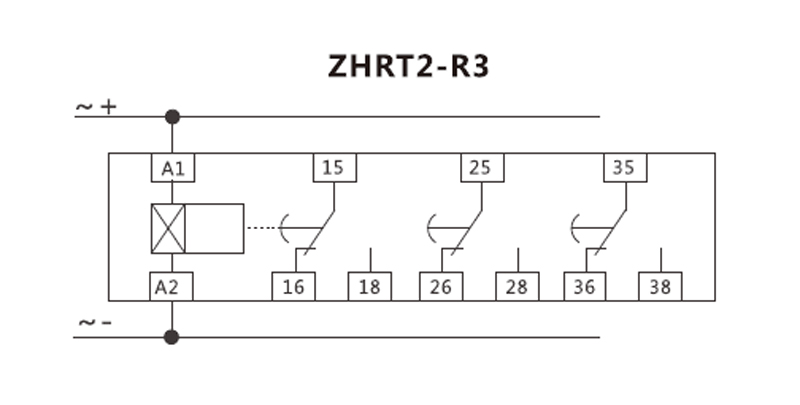 Diagrama de cableado: ZHRT2-R3