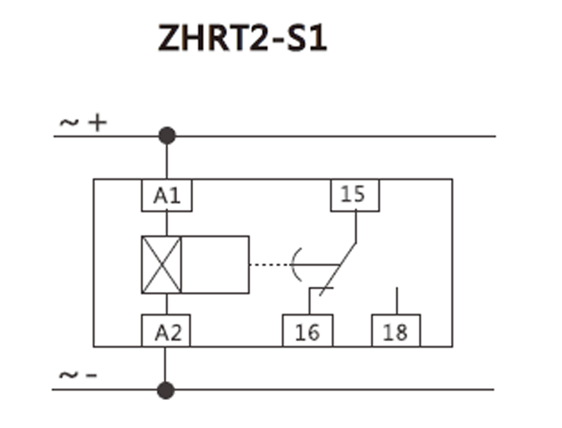 Diagrama de cableado: ZHRT2-S1